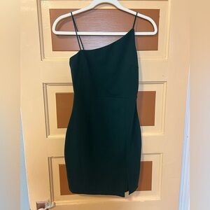 NWT Hello Molly Forest Green Mini Dress